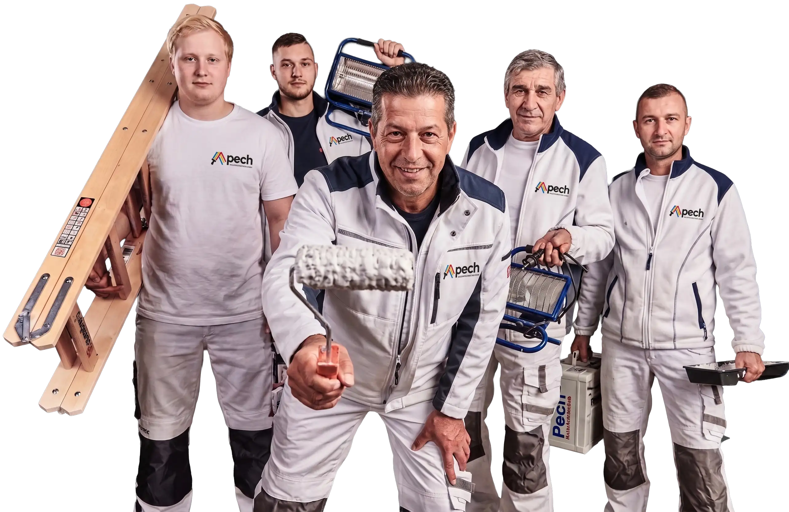 Das Team von Pech Malerfachbetrieb GmbH